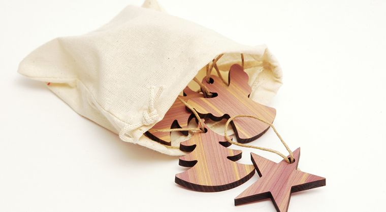 bespoke give away gift xmas shapes